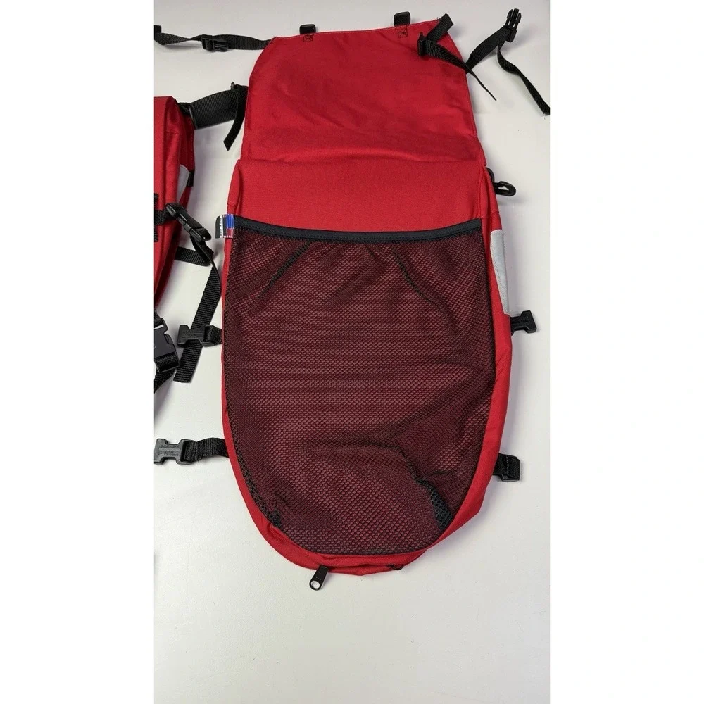 RHODE GEAR (USA) Vintage Cordura Bicycle Cycling Touring Pannier Bags‎
